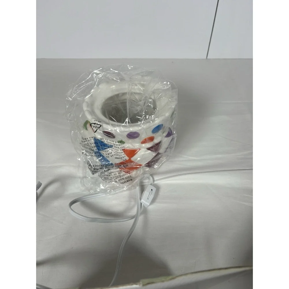 Scentsy It's A Party Wax Warmer Full Size Birthday Cake Retired HTF